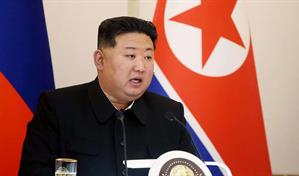 Kim Jong-un promete apoyar incondicionalmente todas las pol&iacute;ticas de Putin