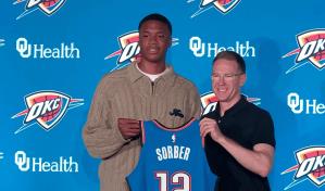 Thomas Sorber, primera selección del Thunder en el draft, se perderá toda la próxima temporada