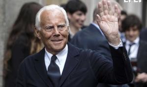 Milán da el último adiós al rey de la moda, Giorgio Armani
