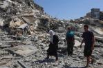 Israel destruye otro gran edificio de viviendas en Ciudad de Gaza