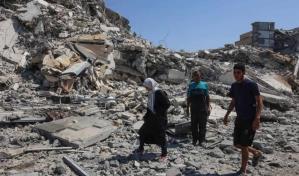 Israel destruye otro gran edificio de viviendas en Ciudad de Gaza