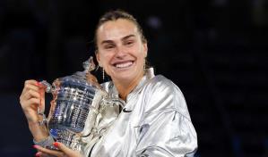 Sabalenka conquista su segundo título seguido del Abierto de EEUU