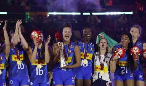 Italia se proclama campeona mundial de voleibol femenino, Brasil finaliza tercera