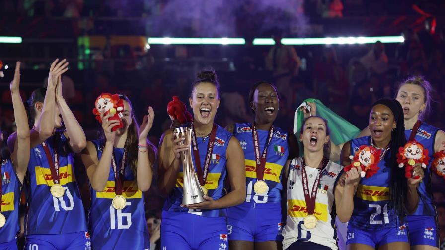 Italia se proclama campeona mundial de voleibol femenino, Brasil finaliza tercera