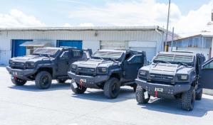 La Policía de Haití recibe vehículos blindados para reforzar su operatividad