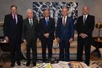 El nuevo presidente ejecutivo del Banreservas recibe visita de las autoridades del BHD