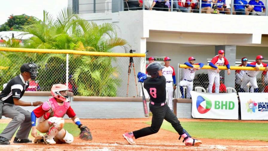 Dominicana vence fácil a Puerto Rico y se queda sola en primer lugar del Premundial U15 Dominicana vence fácil a Puerto Rico y se queda sola en primer lugar del Premundial U15