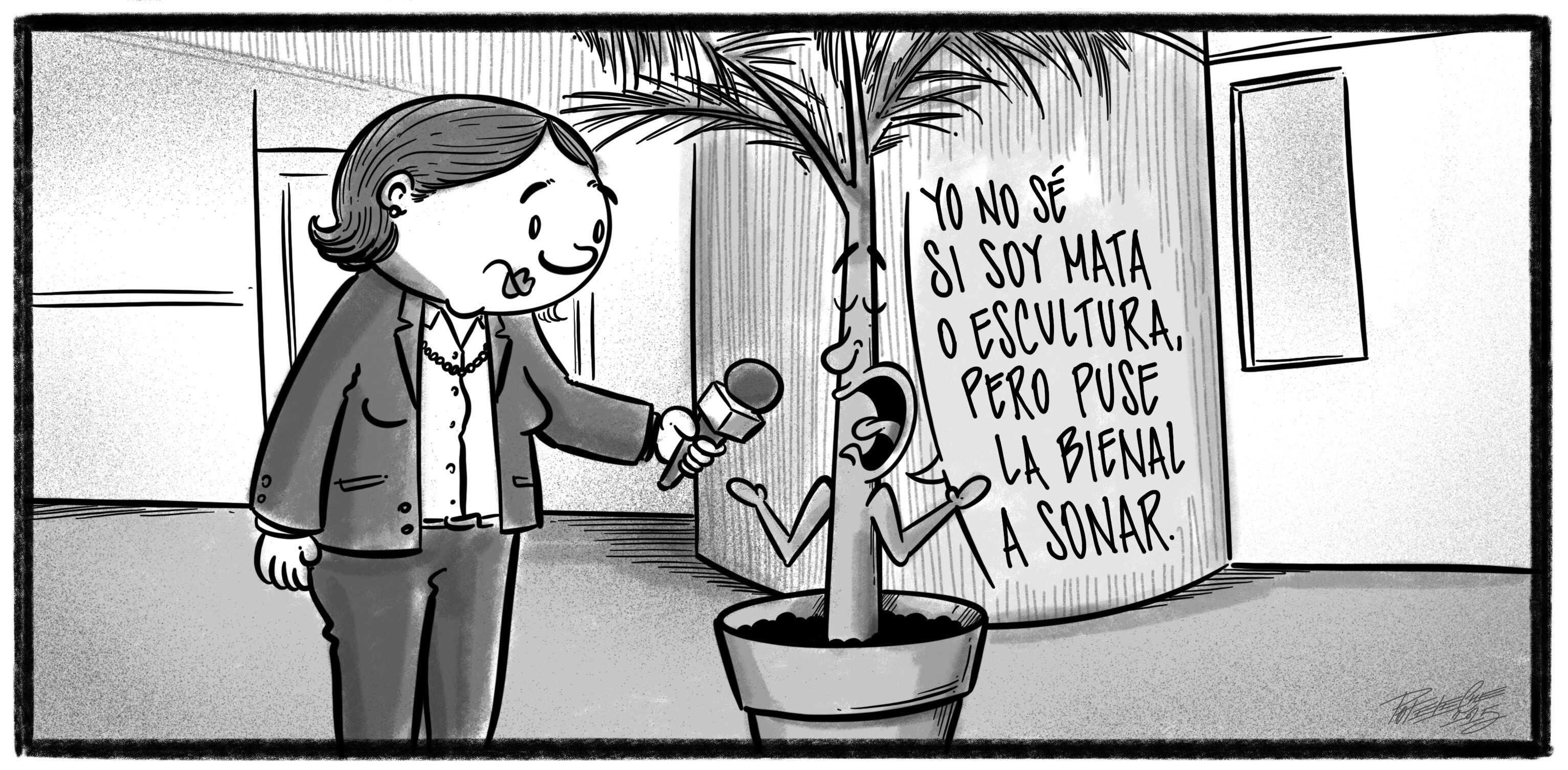 Caricatura de Noticiero Poteleche 9 septiembre 2025