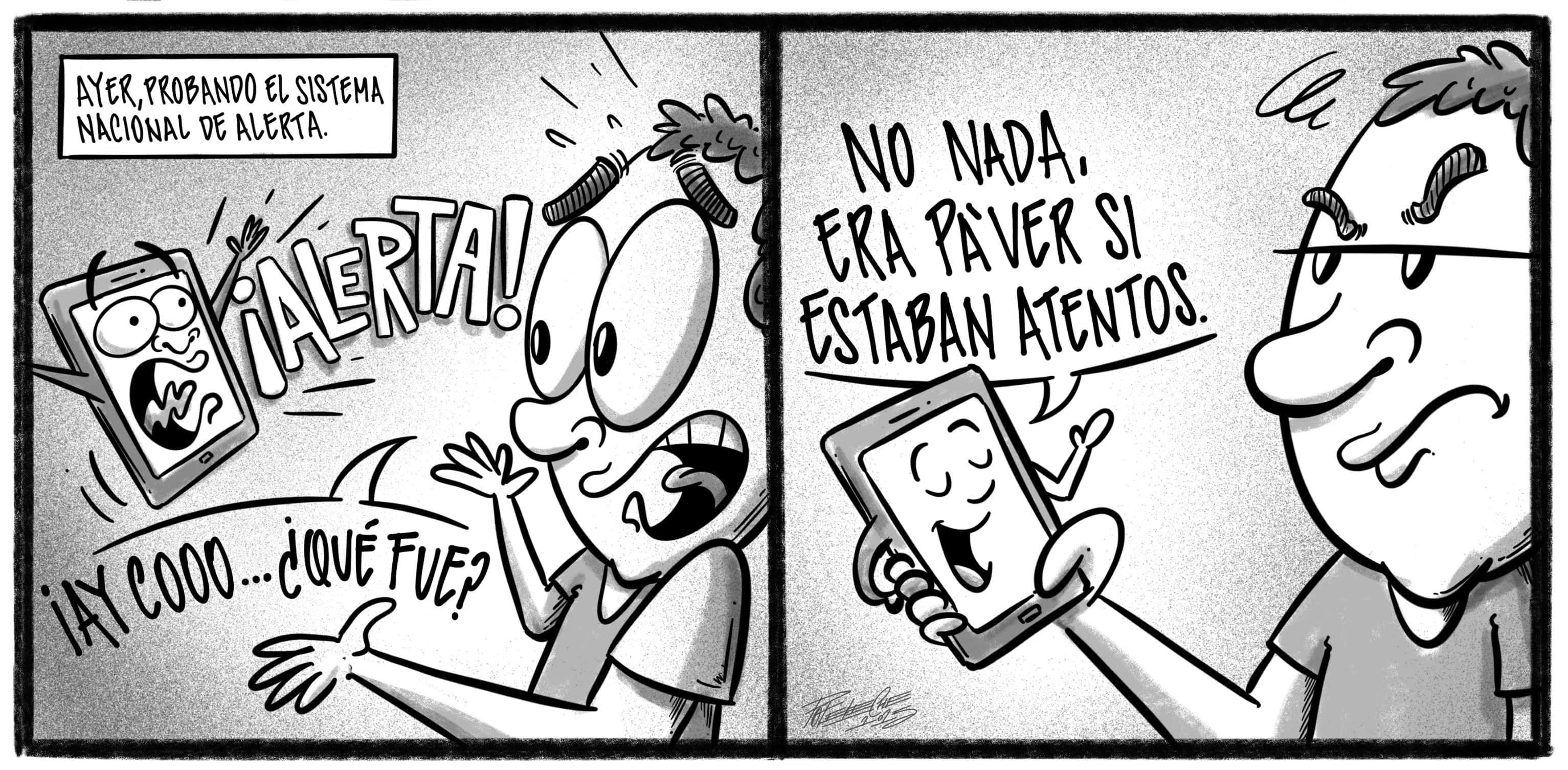 Caricatura de Noticiero Poteleche 10 septiembre 2025