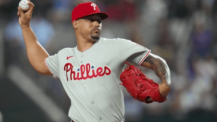 El dominicano Jhoan Dur&aacute;n se luce en triunfo de Filis sobre Mets en Grandes Ligas