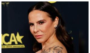 Kate del Castillo: Me gustan los personajes fuertes, desde luego, y los disfruto muchísimo"