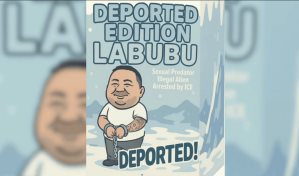 La Casa Blanca comparte la imagen de un Labubu inspirado en un migrante deportado