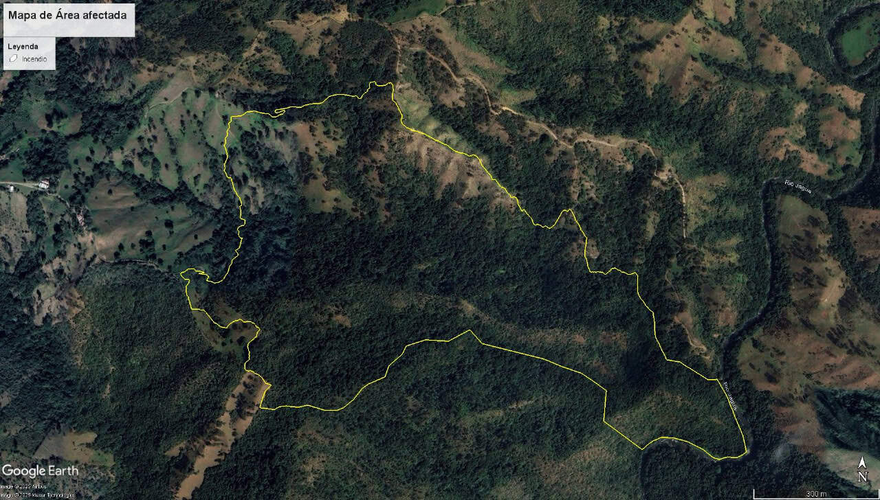 Incendios en áreas de Jánico afectaron 65 hectáreas 