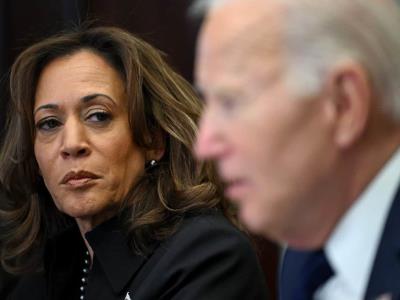 Kamala Harris critica candidatura a reelección de Joe Biden