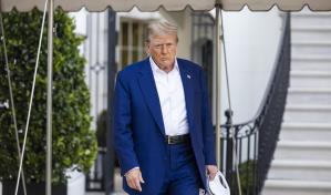 Manifestantes propalestinos abuchean a Trump en un restaurante de Washington