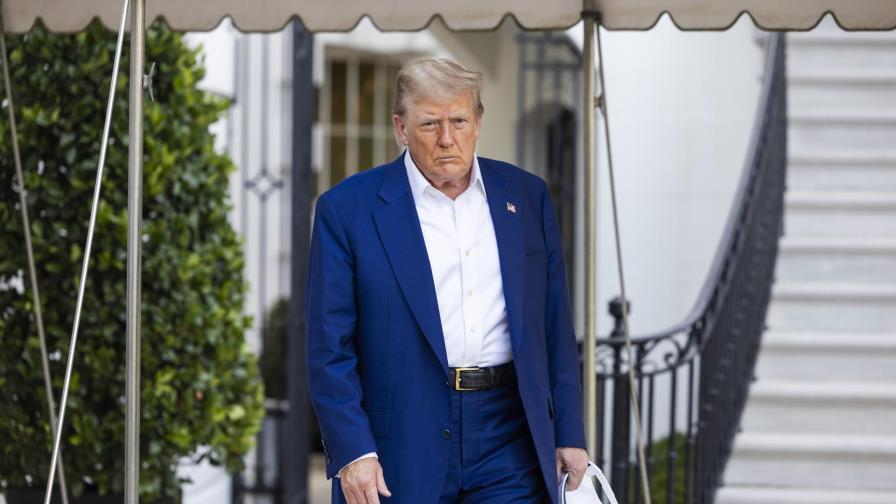 Manifestantes propalestinos abuchean a Trump en un restaurante de Washington Manifestantes propalestinos abuchean a Trump en un restaurante de Washington