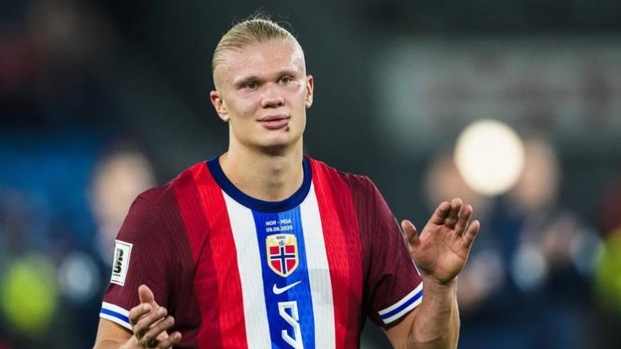 Un rep&oacute;ker de Haaland deja a Noruega con un pie en el Mundial