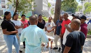 Comunitarios de La Ciénaga exigen a la Caasd el restablecimiento del agua potable