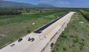 Aeropuerto doméstico de San Juan se encuentra en fase de asfaltado de su pista
