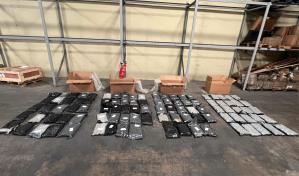 Incautan 98 paquetes de marihuana ocultos en cajas de suministros médicos