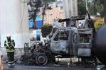 Tres muertos y decenas de heridos al explotar un camión que transportaba gas en Ciudad de México
