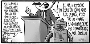 Caricatura de Noticiero Poteleche 12 septiembre 2025