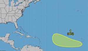 Una onda tropical podría emerger este viernes con probabilidad de desarrollo ciclónico