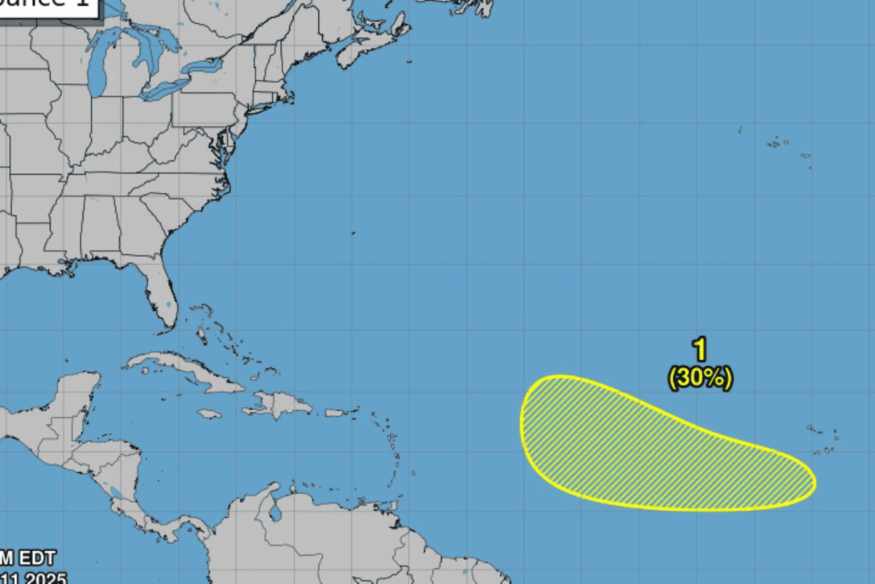 Una onda tropical podría emerger este viernes con probabilidad de desarrollo ciclónico