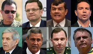 Generales y exministros: los otros siete condenados por golpismo junto a Bolsonaro