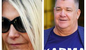 Nadine Menéndez llora al ser sentenciada a 4.5 años de prisión y su expareja se burla de ella