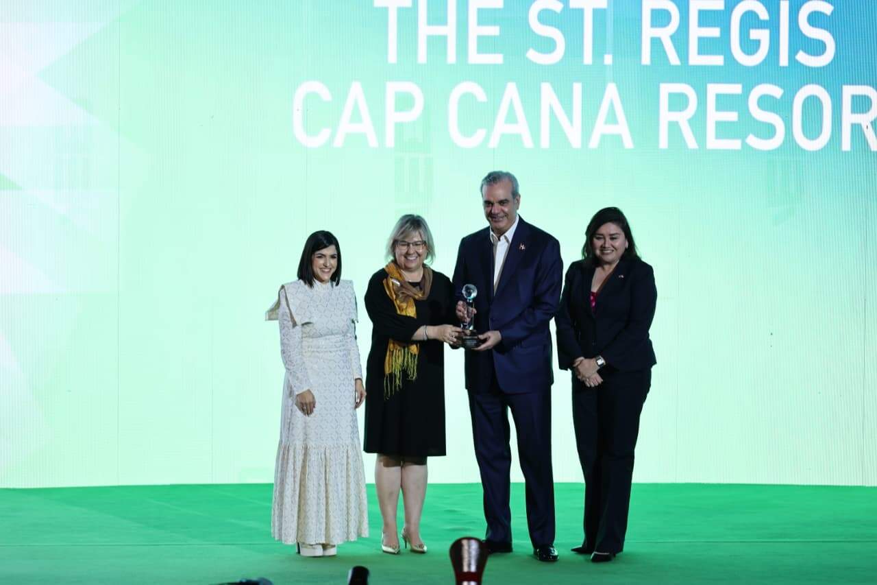 The St. Regis Cap Cana Resort, se destacó en la categoría Turismo.