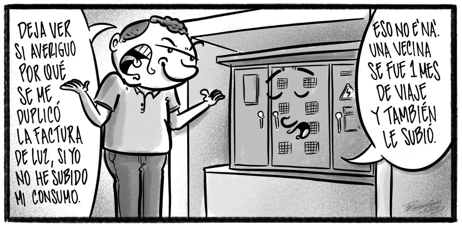 Caricatura de Noticiero Poteleche 13 septiembre 2025