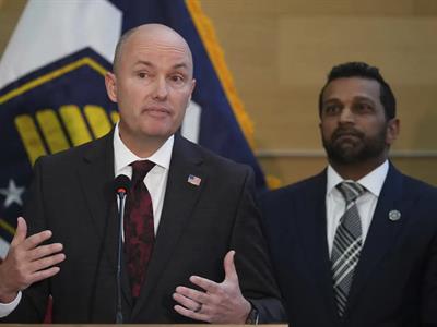 Spencer Cox tilda de cáncer rrss tras asesinato de Charlie Kirk