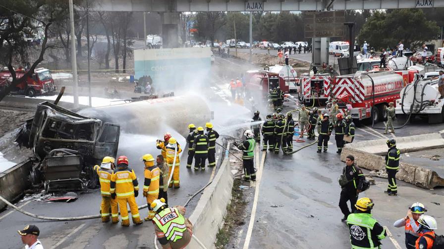 Ciudad de México establecerá protocolo para vehículos de carga tras explosión de camión