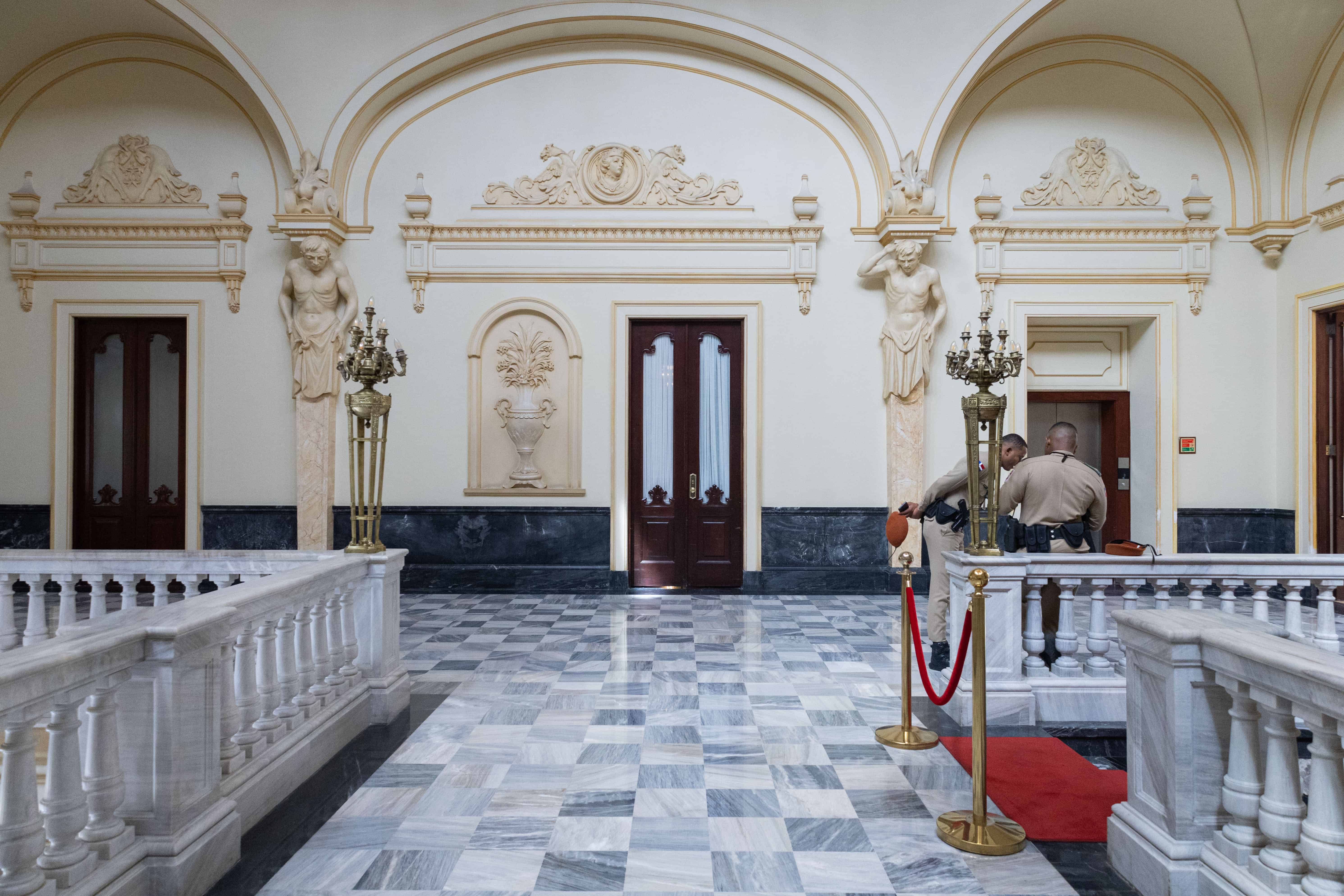 Mezzanine del Palacio Nacional.