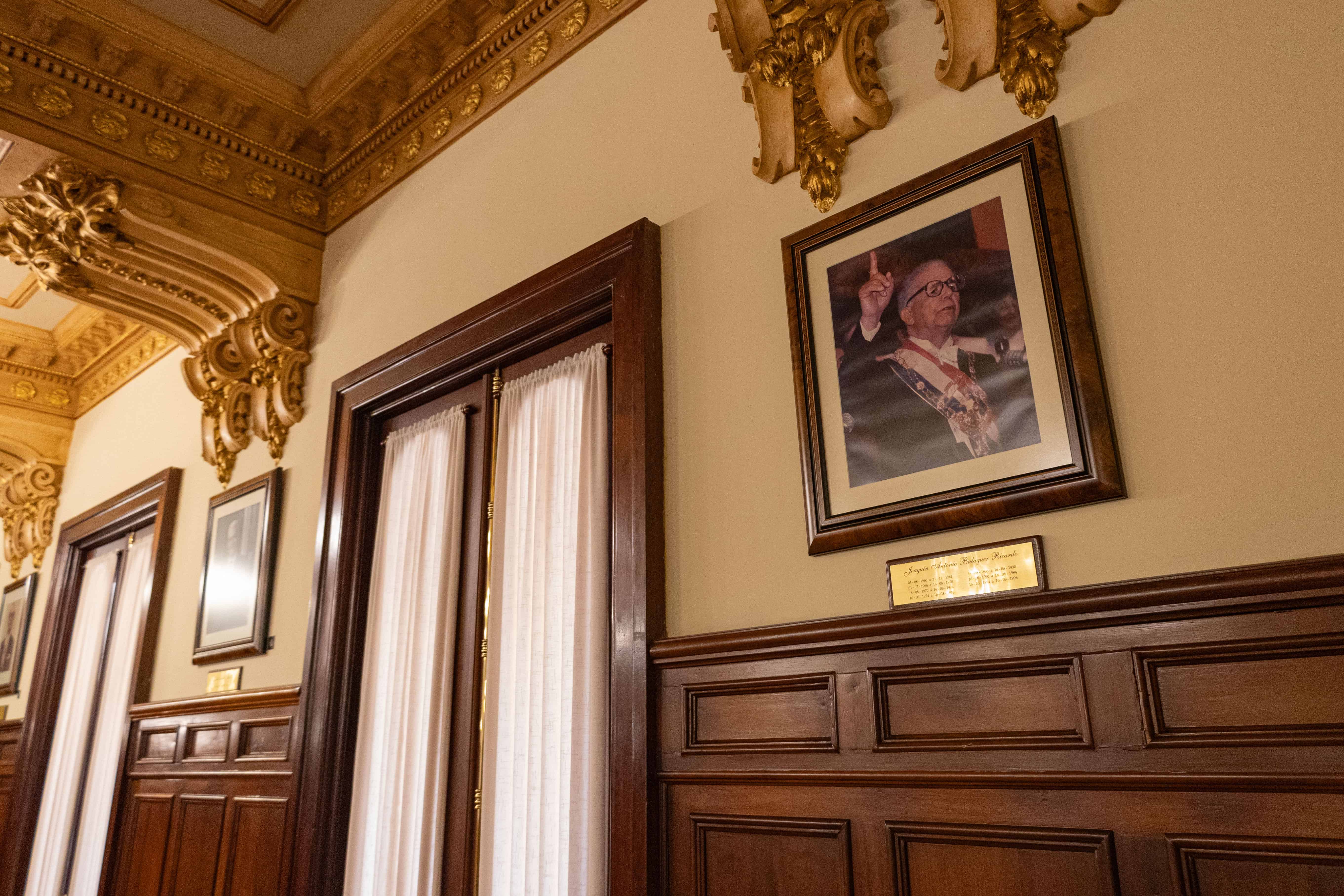 Salón Consejo de Gobierno del Palacio Nacional.