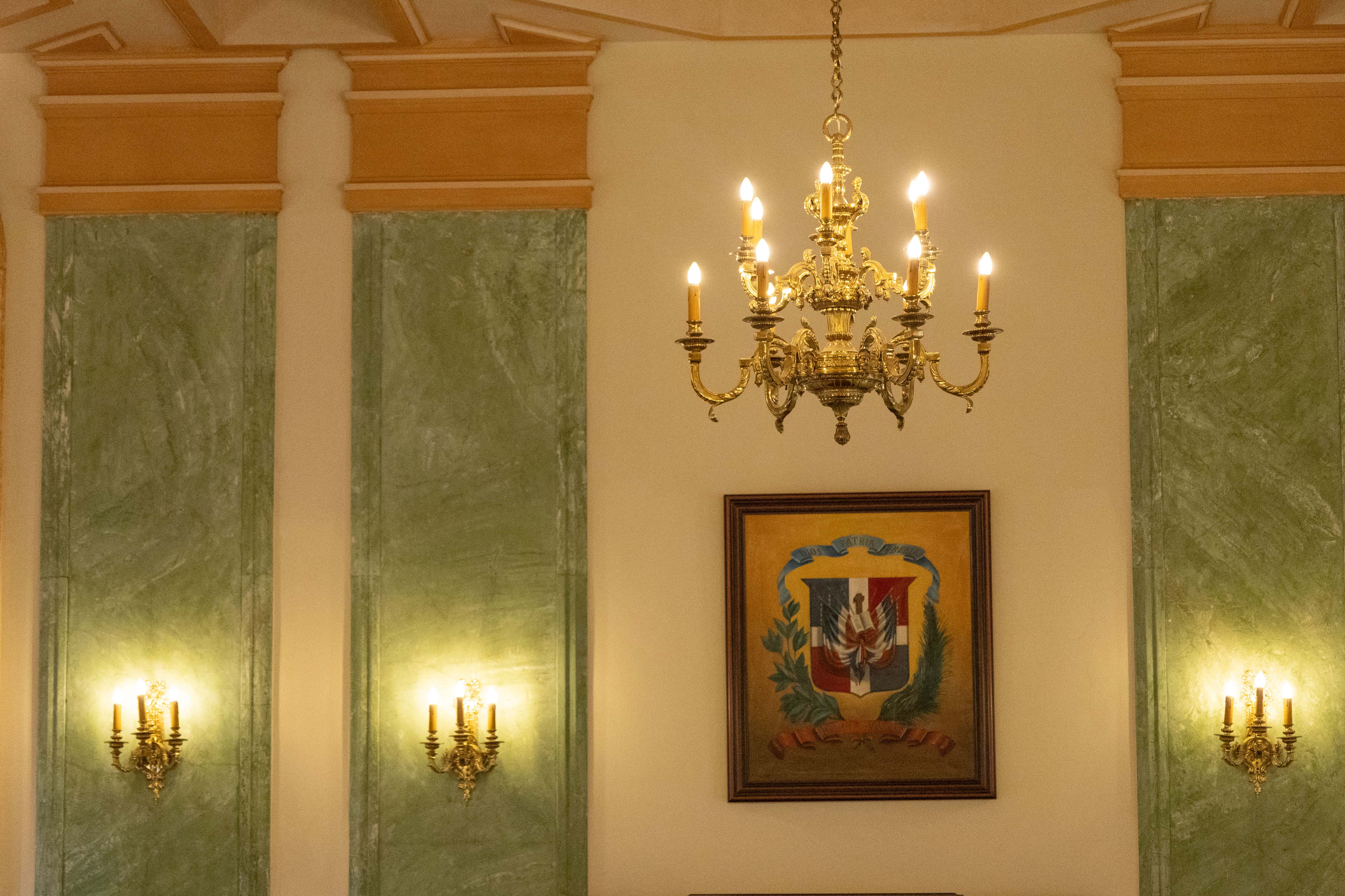 Salón de Banquetes del Palacio Nacional.