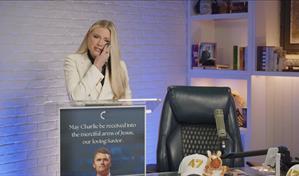 El duelo ultramediatizado y militante de la viuda de Charlie Kirk