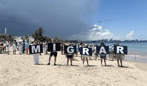 Puertorriqueños claman que migrar es un derecho frente a políticas del Gobierno Trump