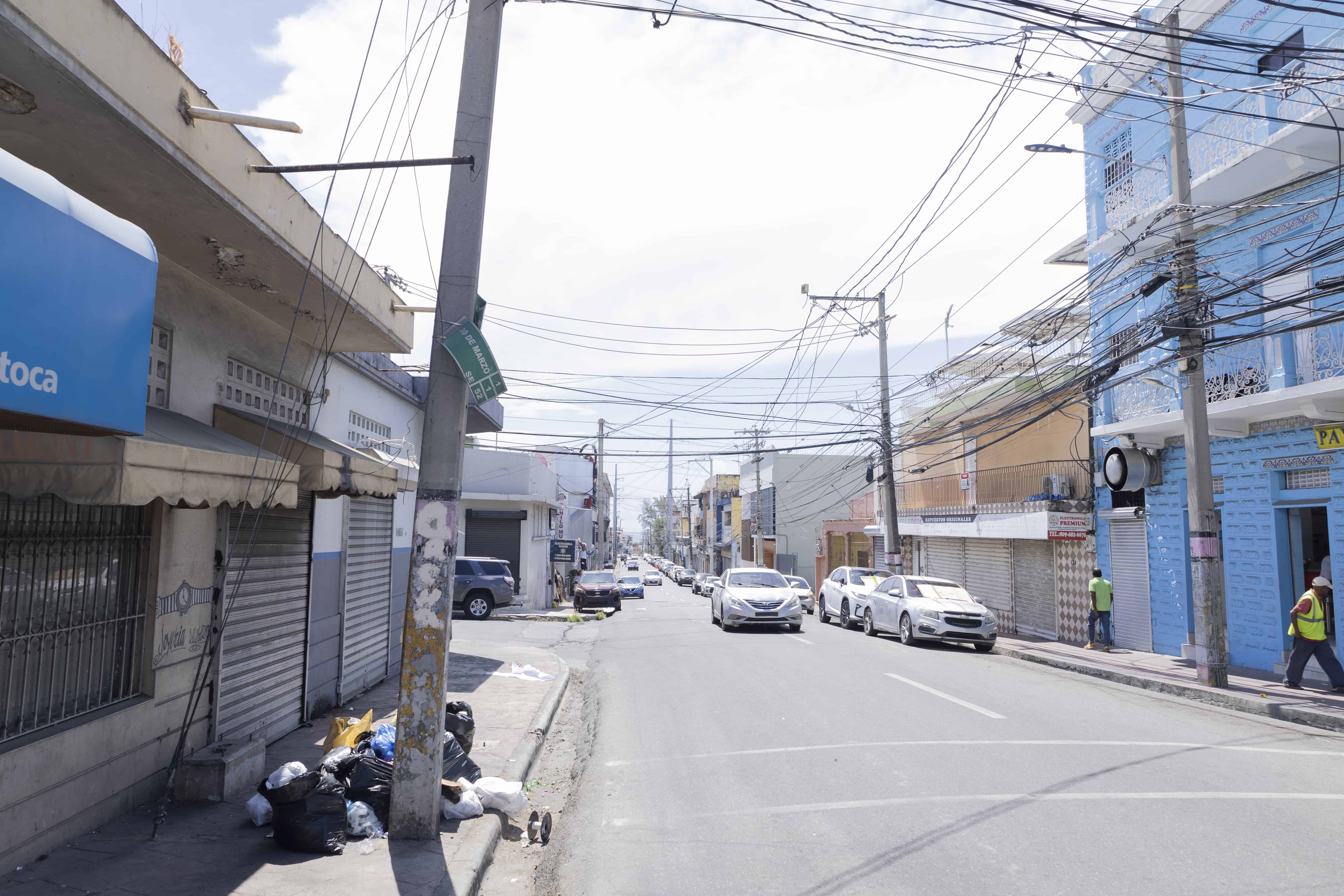 En la 30 de Marzo se ampliará la acera.