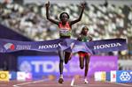 La keniana Jepchirchir es oro mundial de maratón, la uruguaya Paternain bronce
