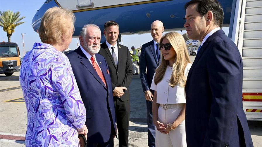 Marco Rubio aterriza en Tel Aviv en una visita donde abordará la ofensiva en Gaza
