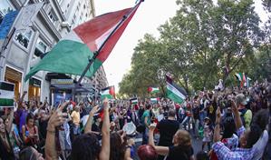 Protestas propalestinas ponen fin antes de tiempo a la Vuelta Ciclista a España