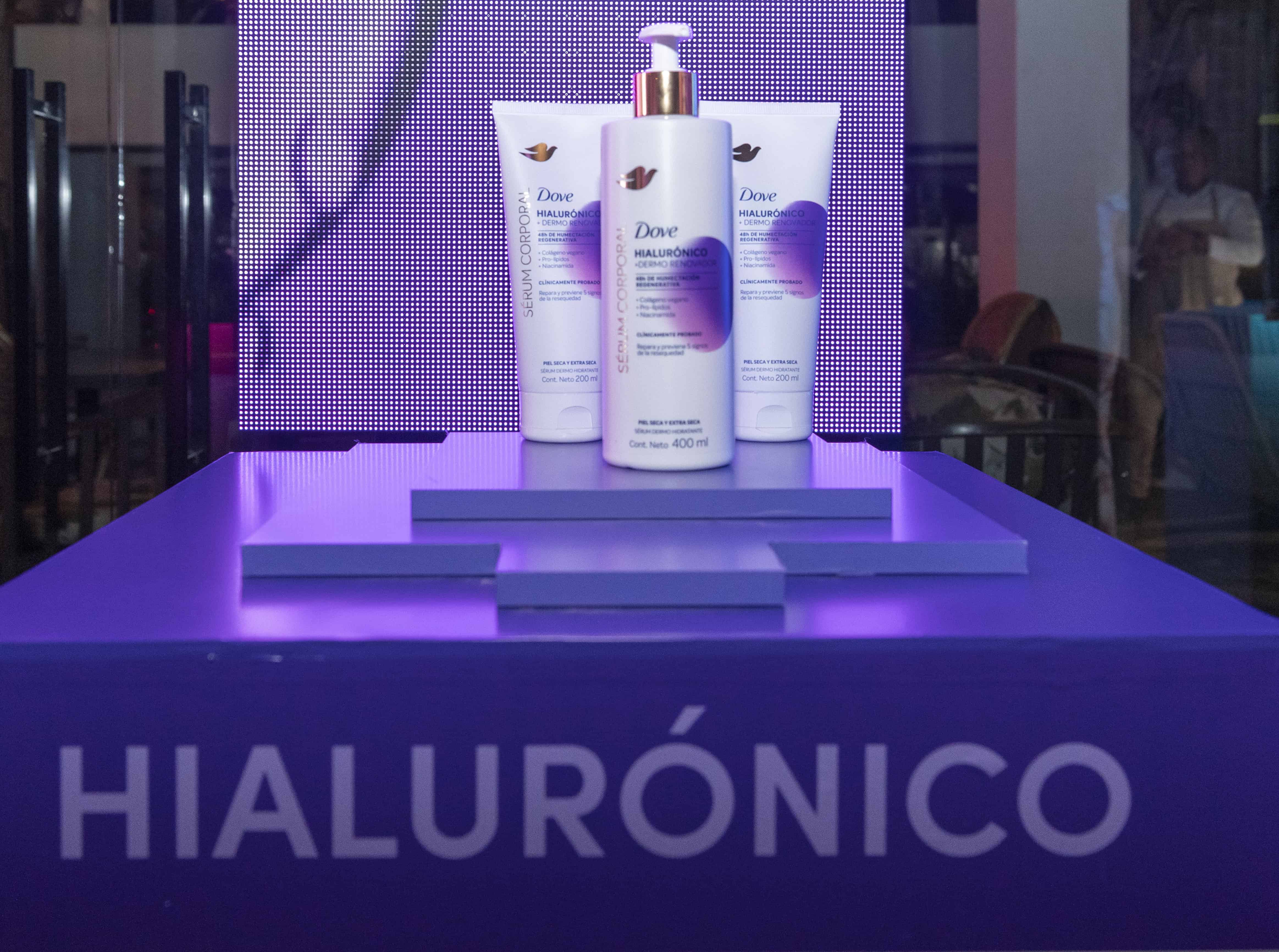 Sérum a base de ácido hialurónico.