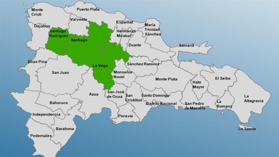 Santiago, La Vega y Santiago Rodríguez en alerta verde por posibles aguaceros Santiago, La Vega y Santiago Rodríguez en alerta verde por posibles aguaceros