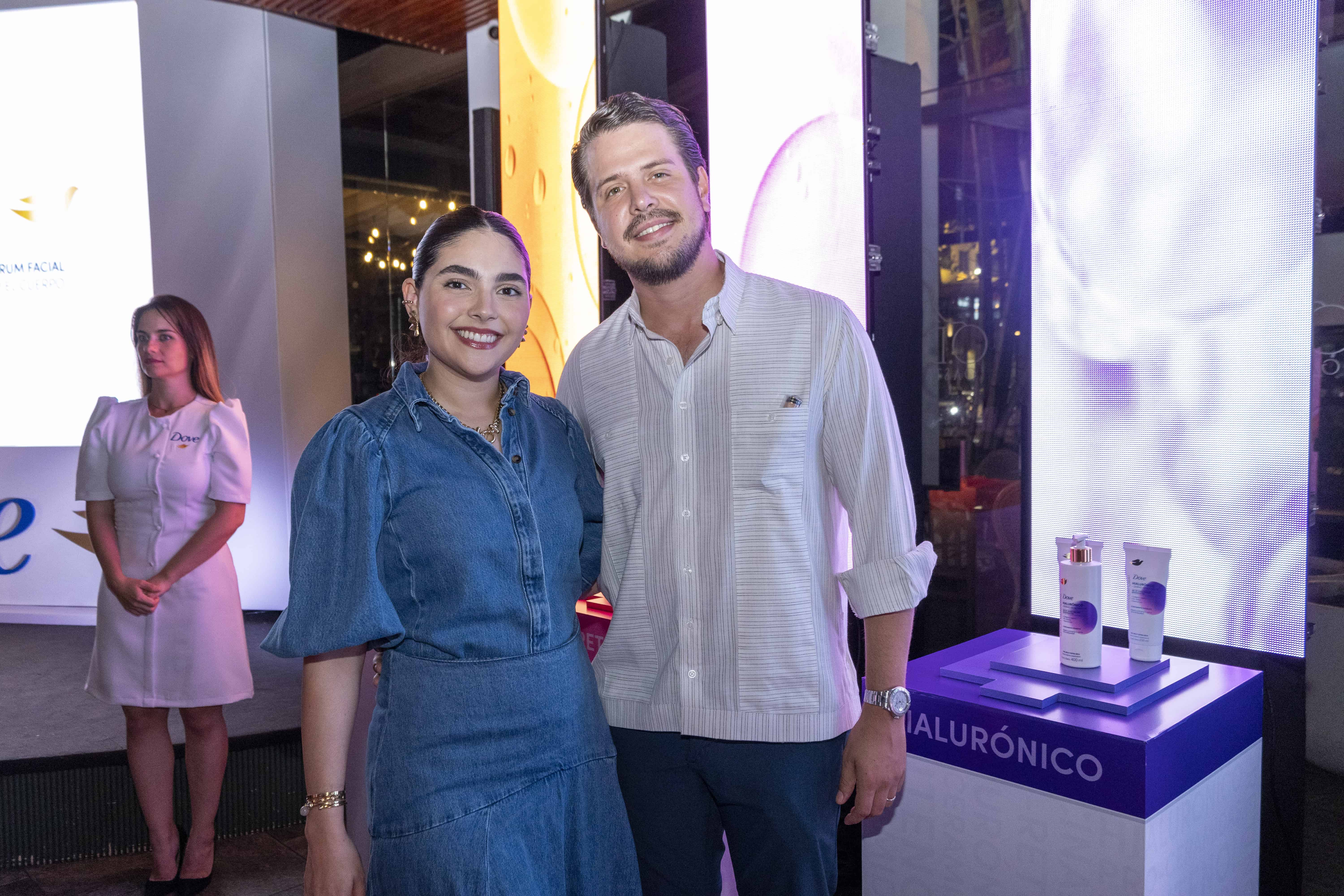 Nicole Betances y José Fernández.
