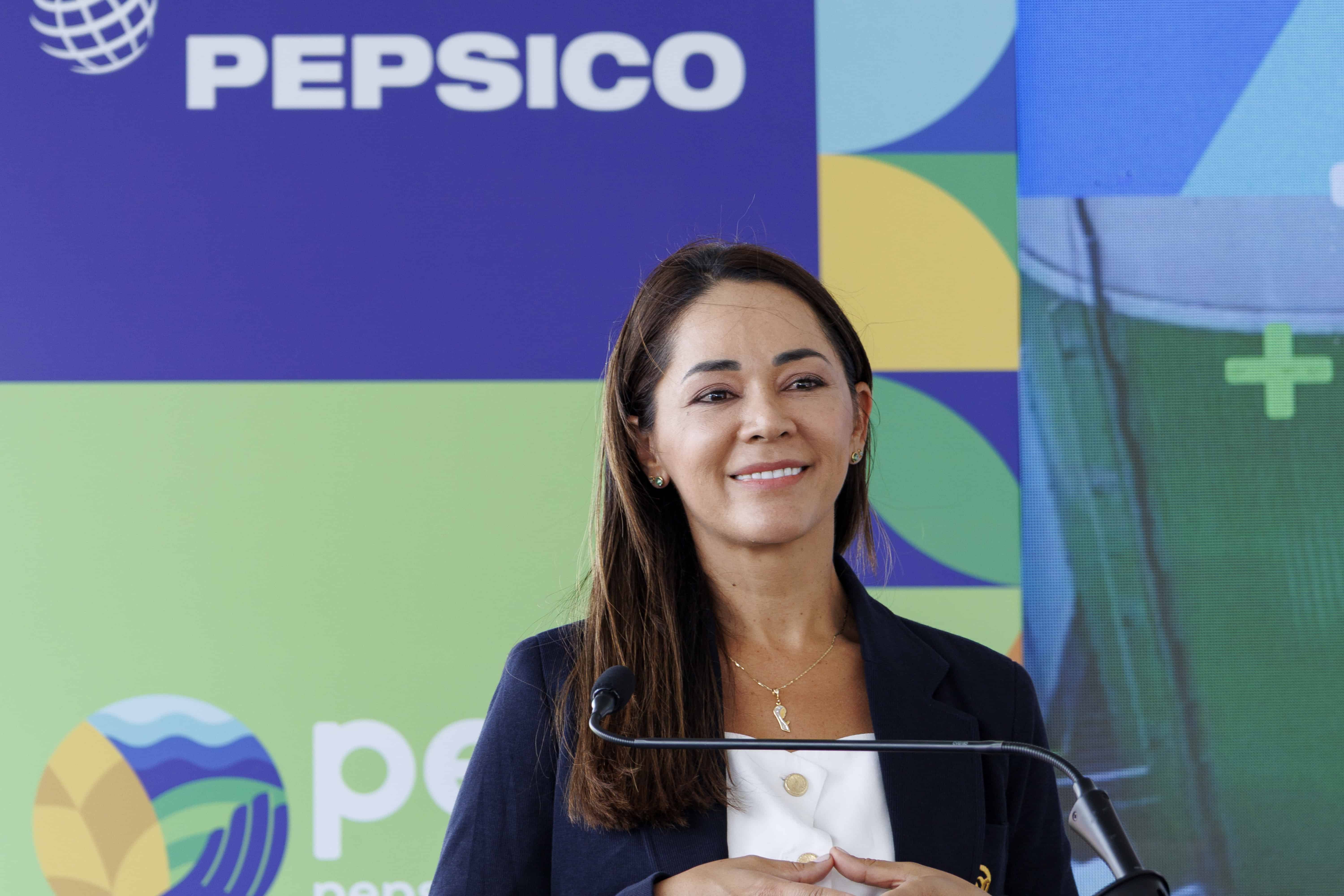 La gerente general de PepsiCo en República Dominicana, María Paula Méndez.
