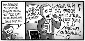 Caricatura de Noticiero Poteleche 16 septiembre 2025