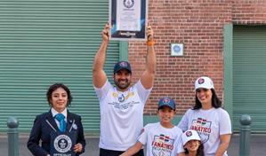 Dominicano rompe récord Guinness al visitar los 30 estadios de la MLB en 25 días