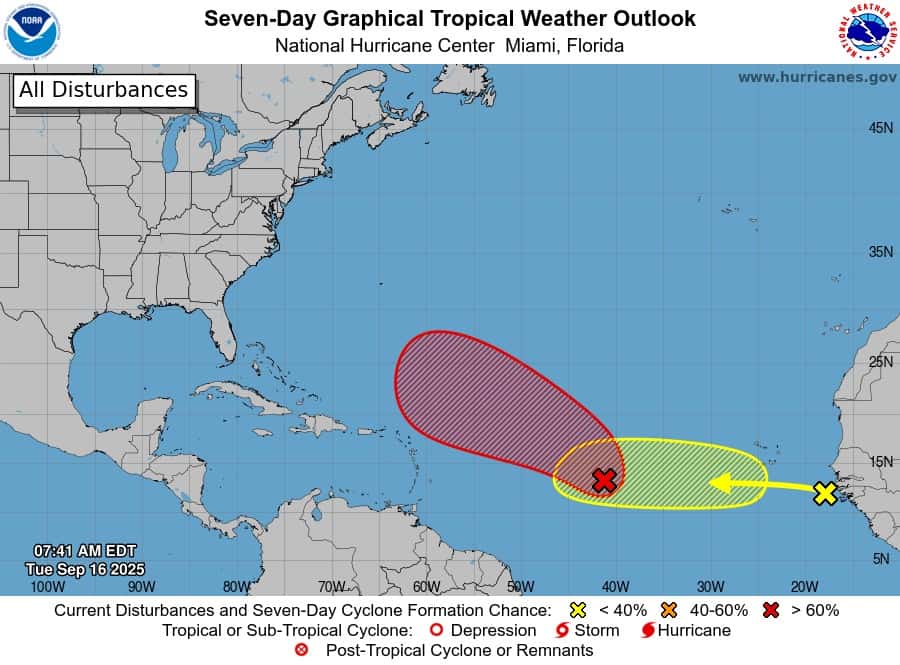 Indomet vigila onda tropical en el Atlántico y pide estar atento a sus boletines